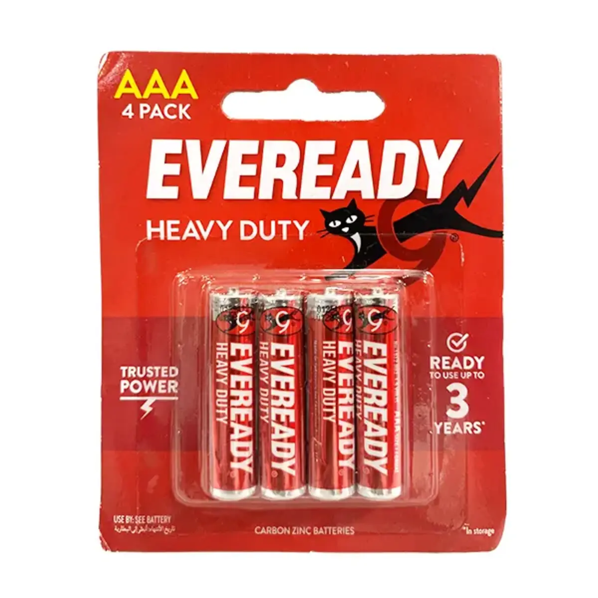 Eveready Battery Hd 1012Bp4 80X4Aaa Red